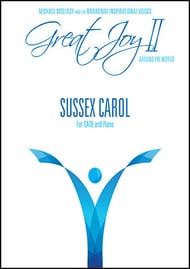 Sussex Carol SATB choral sheet music cover Thumbnail